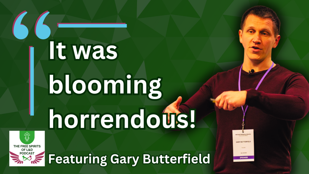 Podcast image with gary butterfield